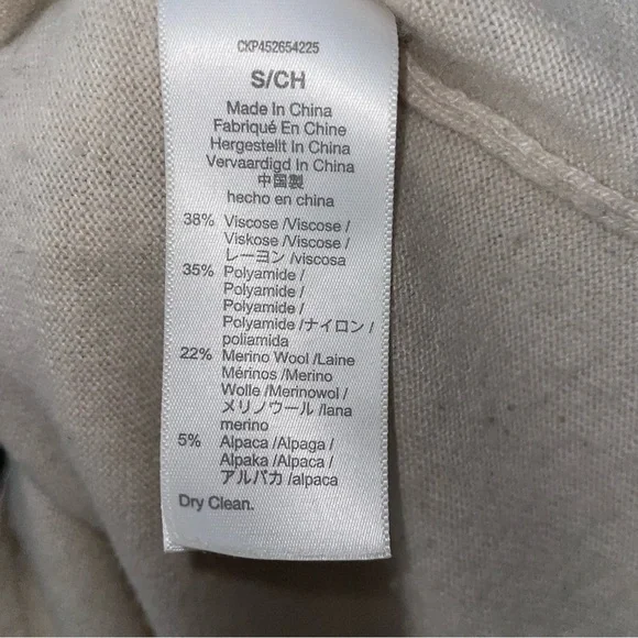 Madewell Ashbury Mockneck Sweater colorblock - Brown, Cream, and Navy - Picture 10 of 10